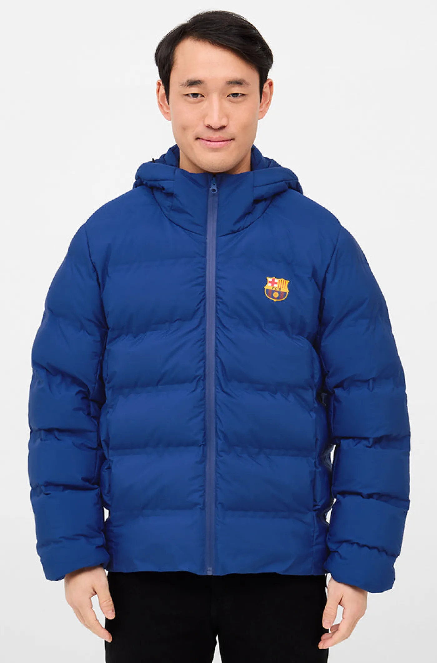 Online Abrigo acolchado Barça Hombre Abrigos Y Chaquetas