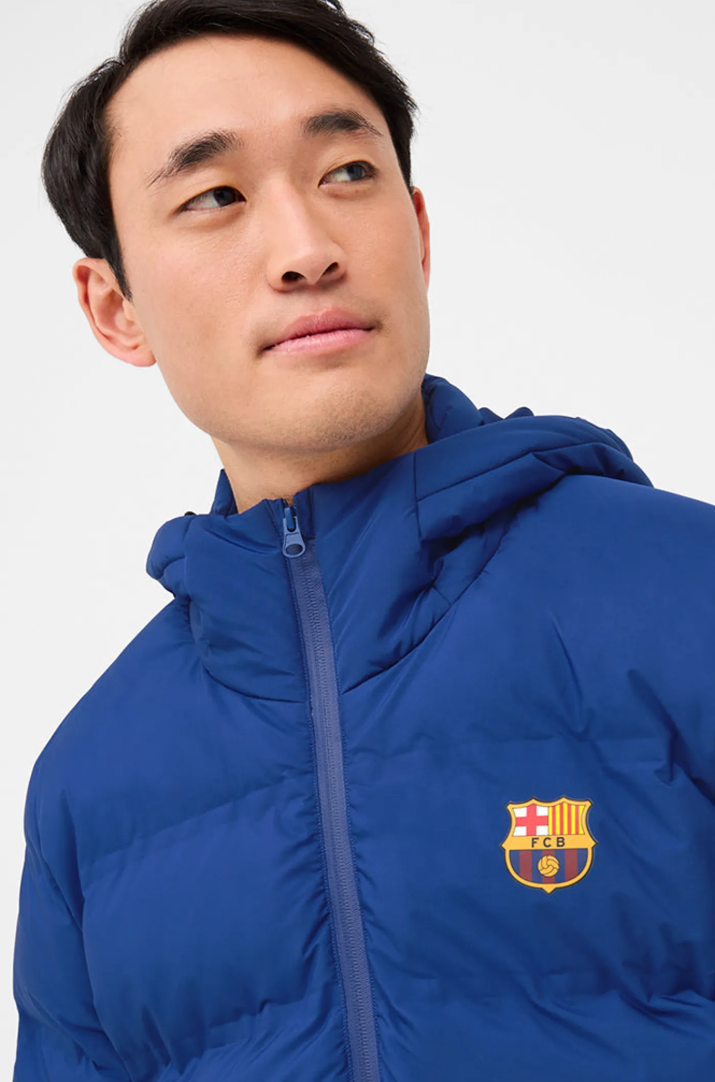 Online Abrigo acolchado Barça Hombre Abrigos Y Chaquetas