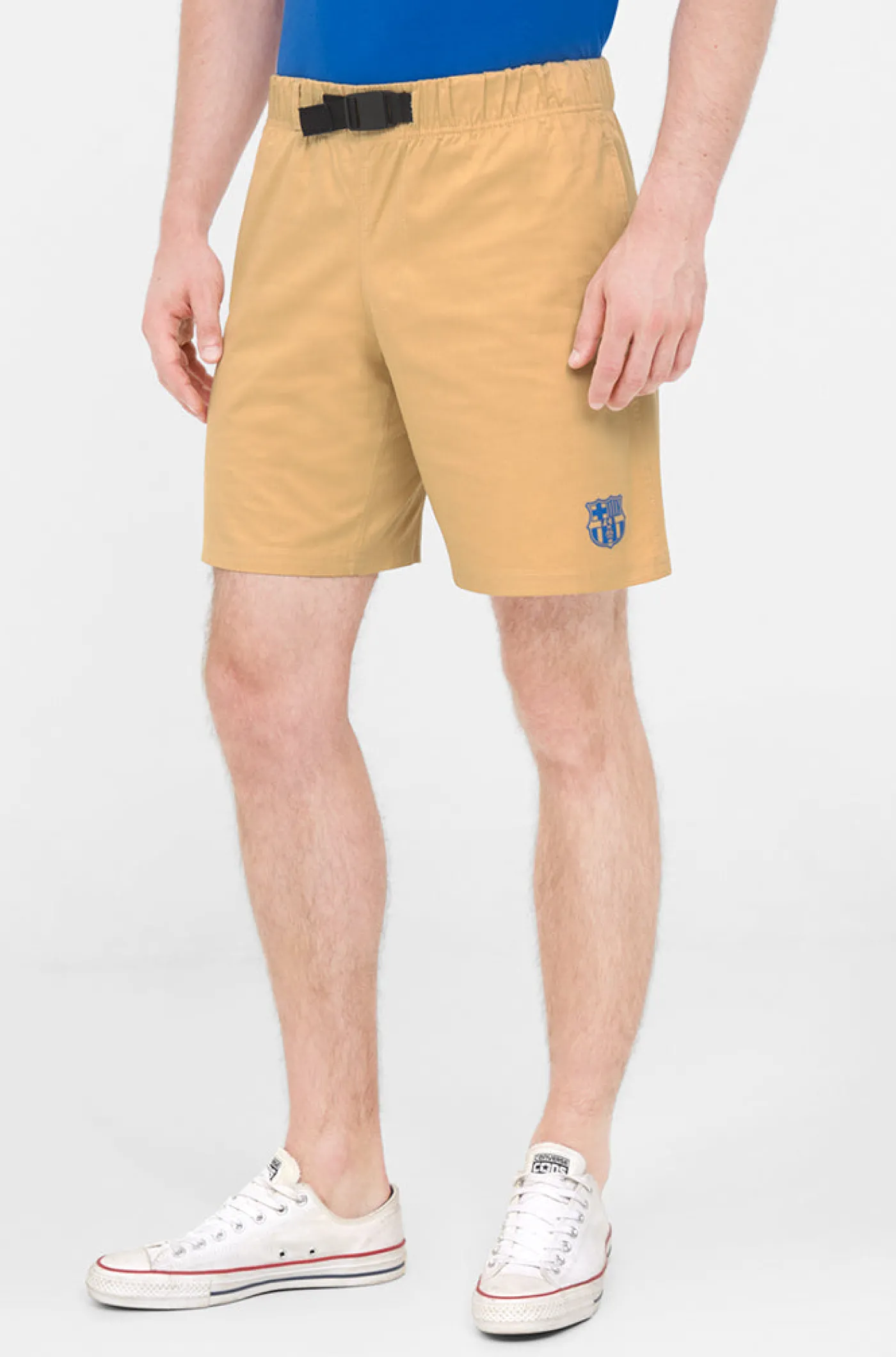 Fashion Bermuda beige Barça Hombre Chándals | Chándals