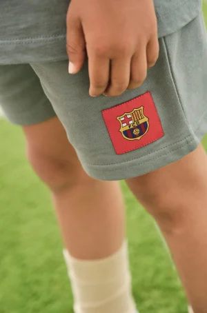 Discount Bermuda verde con escudo del Barça - Junior Niños Pantalones Y Shorts | Chándals