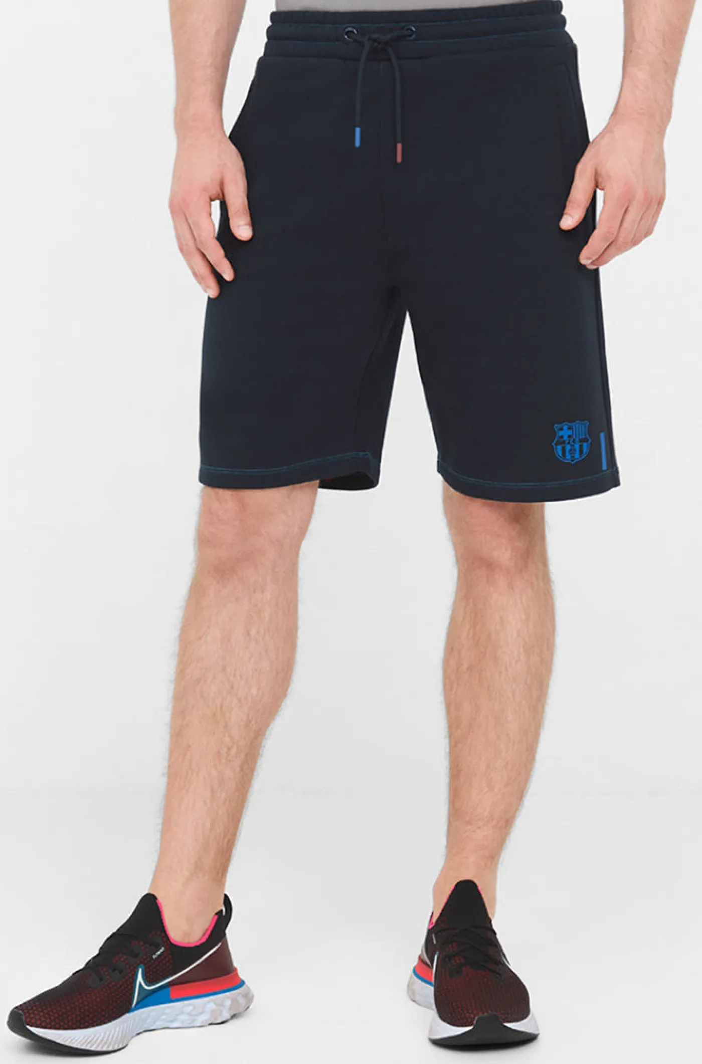 Sale Bermudas marino Barça Hombre Pantalones Y Shorts | Chándals