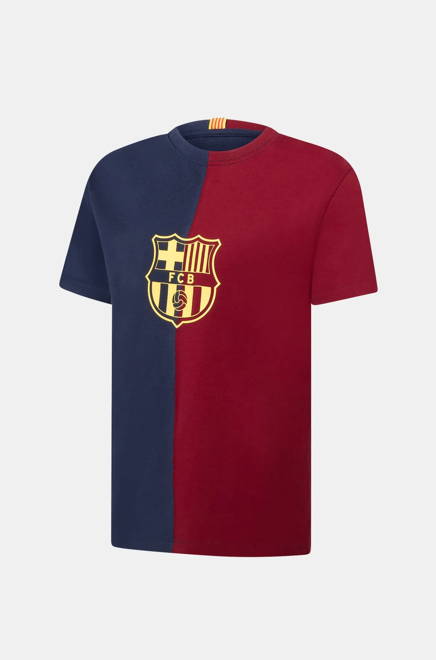 Hot Bicolor tee Barça crest - Junior Niños Camisetas Y Polos
