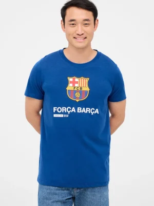 Clearance Camiseta azul Força Barça Hombre Camisetas Y Polos | Chándals