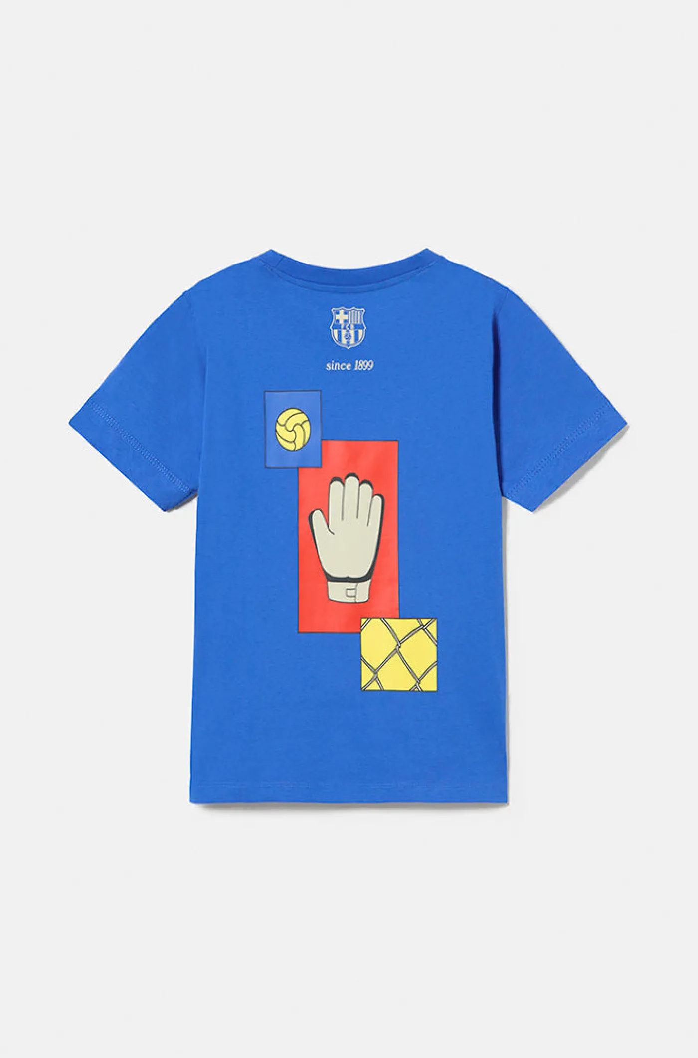 Best Sale Camiseta azul motivos Barça - Junior Niños Camisetas Y Polos