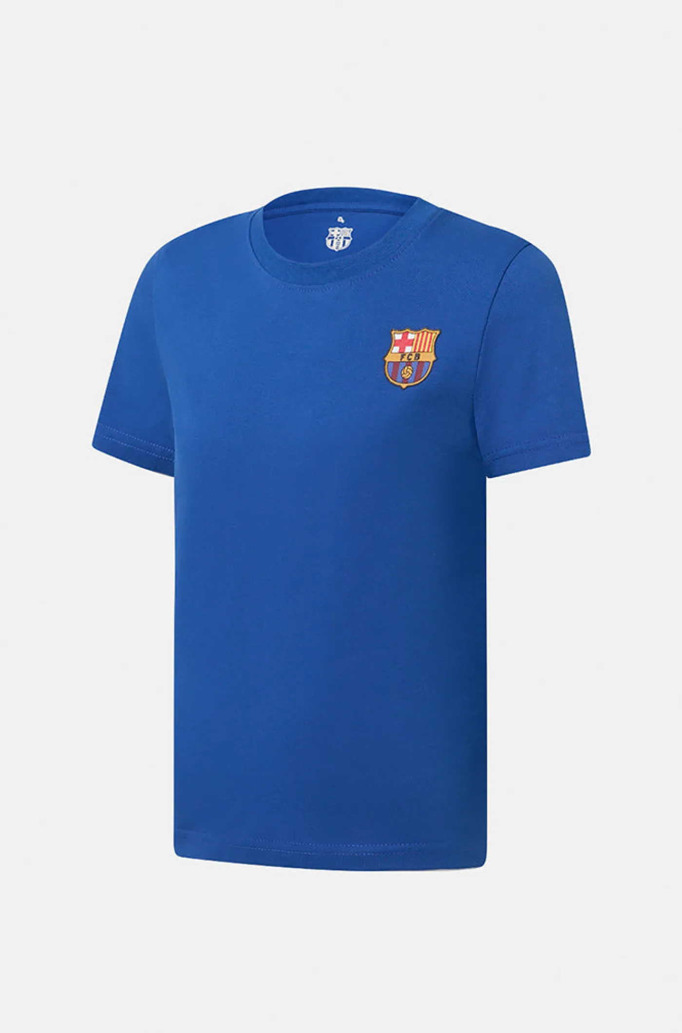 Outlet Camiseta azul "Més que un Club" - Junior Niños Camisetas Y Polos