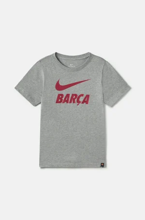 Outlet Camiseta “Barça” - Gris jaspeado - Niño Niños Camisetas Y Polos