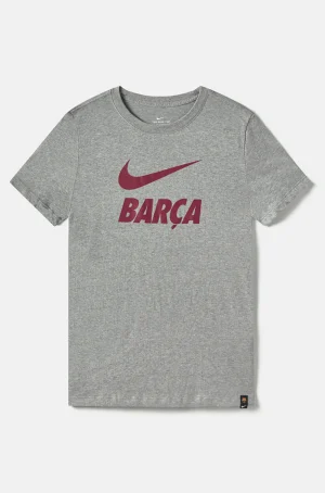 Cheap Camiseta “Barça” - Gris jaspeado Hombre Camisetas Y Polos