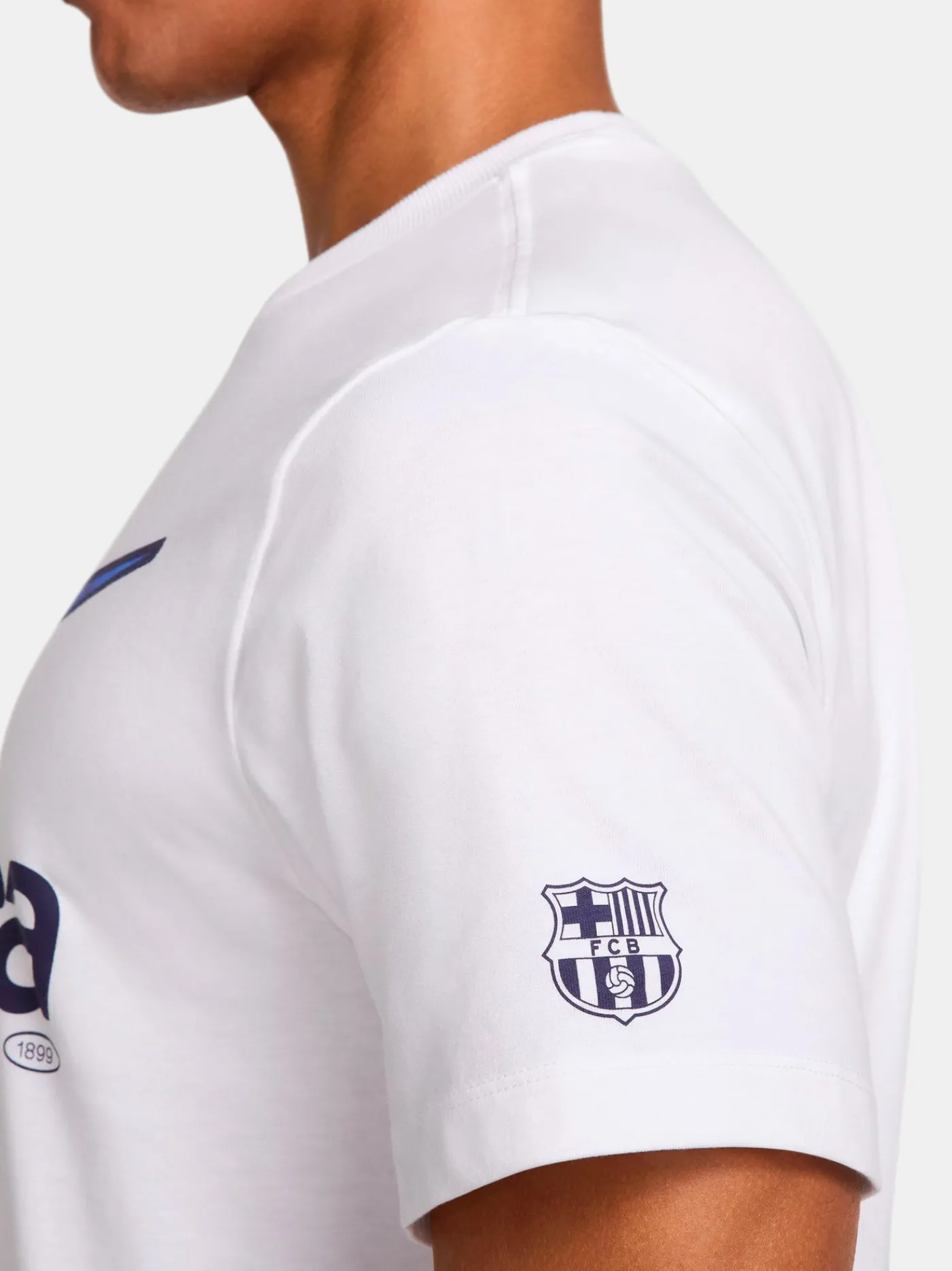 New Camiseta Barça Nike swoosh blaugrana Hombre Camisetas Y Polos