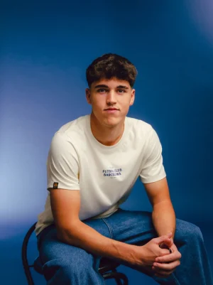 Shop Camiseta beige Barça Hombre Camisetas Y Polos