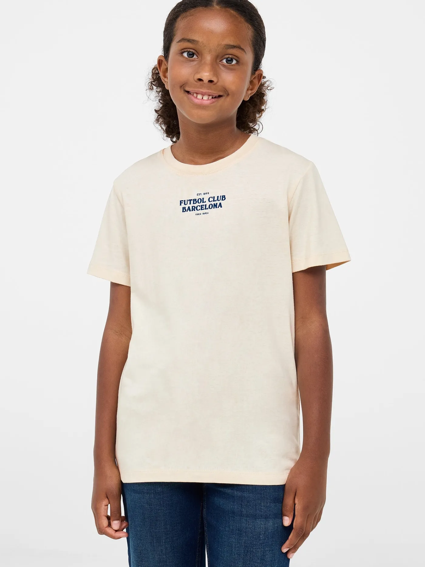 New Camiseta beige Barça - Junior Niños Camisetas Y Polos