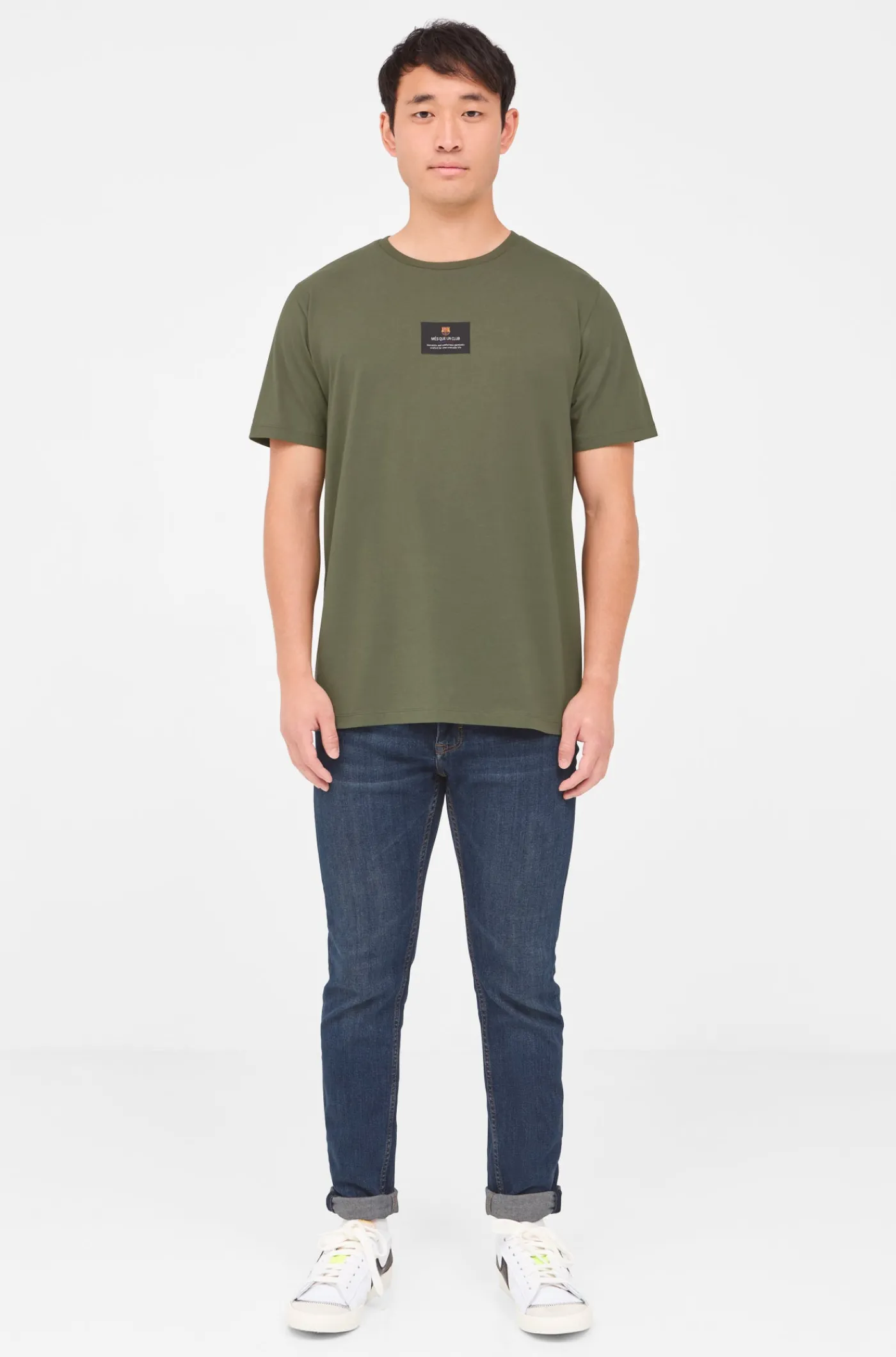 Cheap Camiseta caqui Barça Hombre Camisetas Y Polos