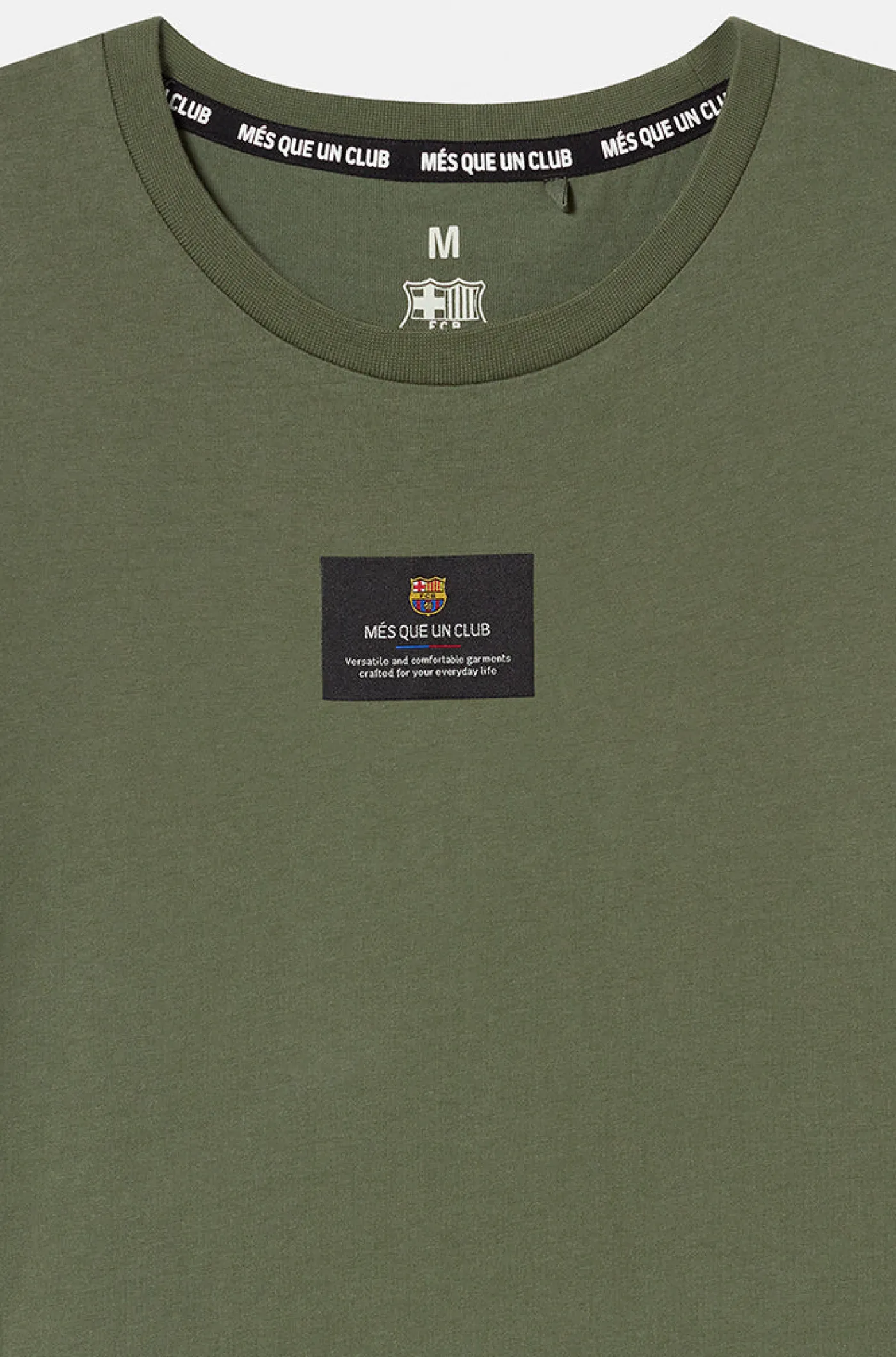 Cheap Camiseta caqui Barça Hombre Camisetas Y Polos