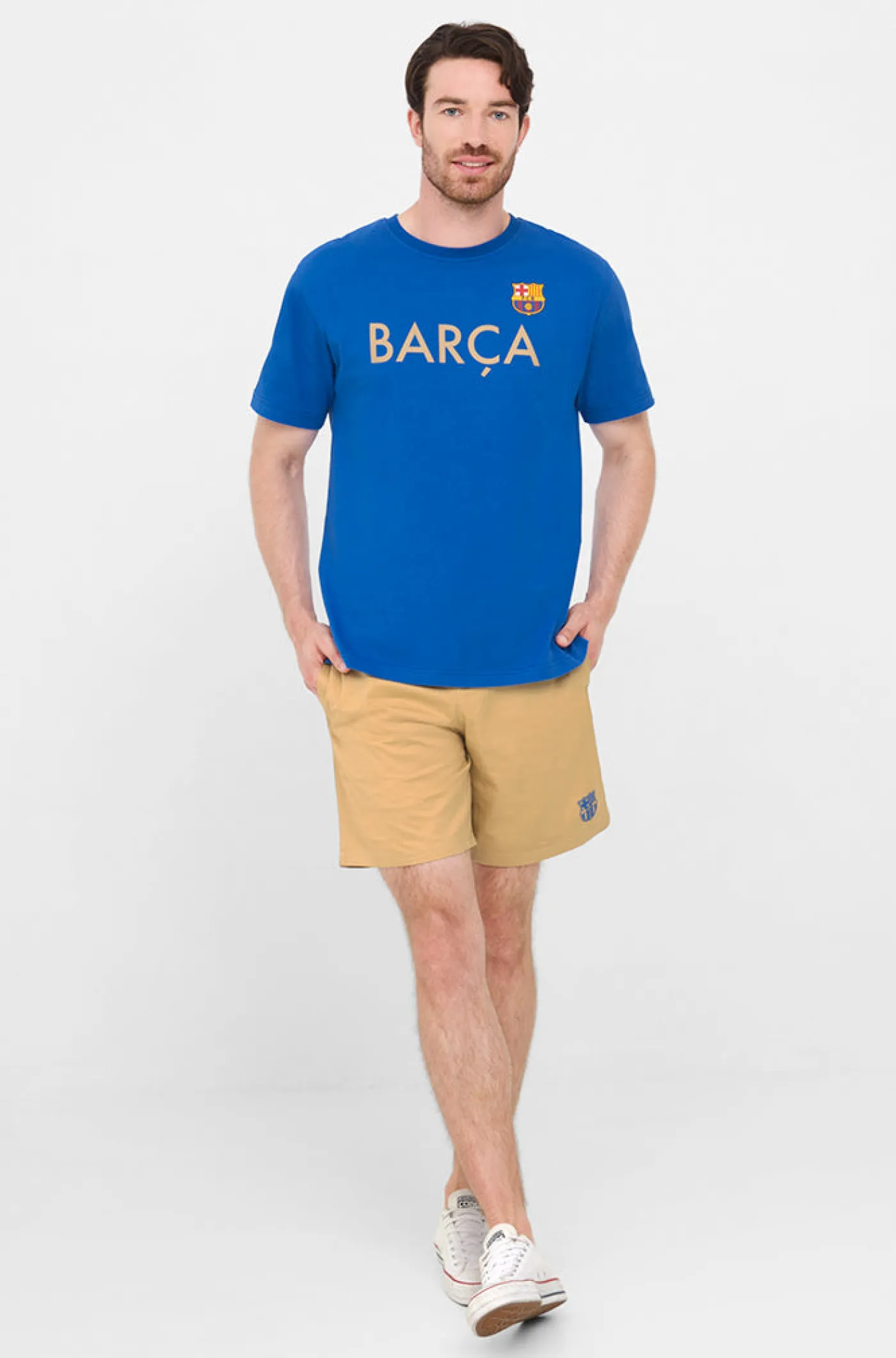 Fashion Camiseta color azul Barça Hombre Camisetas Y Polos