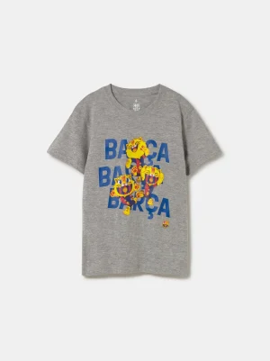Cheap Camiseta con diseño BARÇA y Mascota CAT- Niño/a Niños Camisetas Y Polos