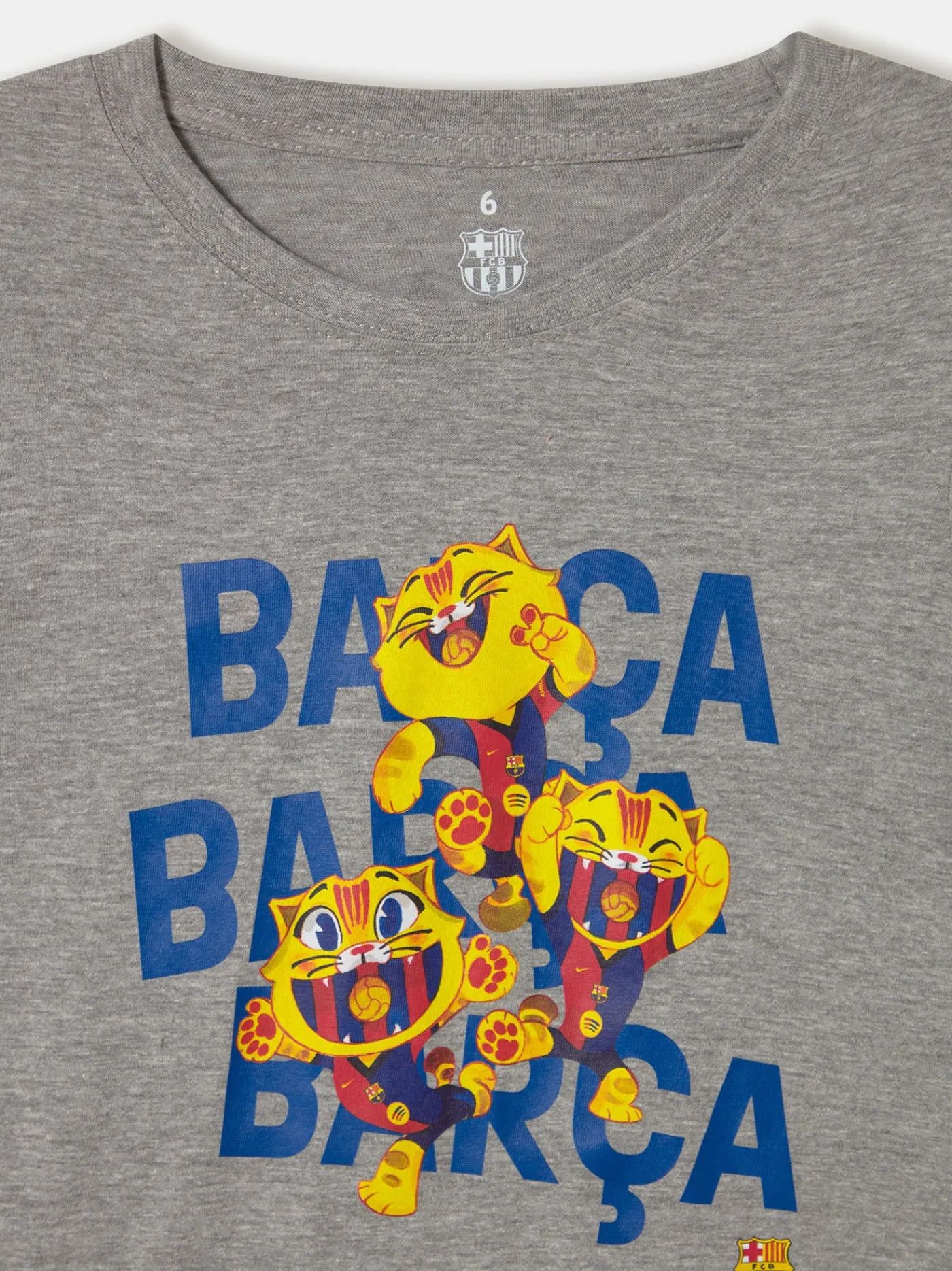 Cheap Camiseta con diseño BARÇA y Mascota CAT- Niño/a Niños Camisetas Y Polos