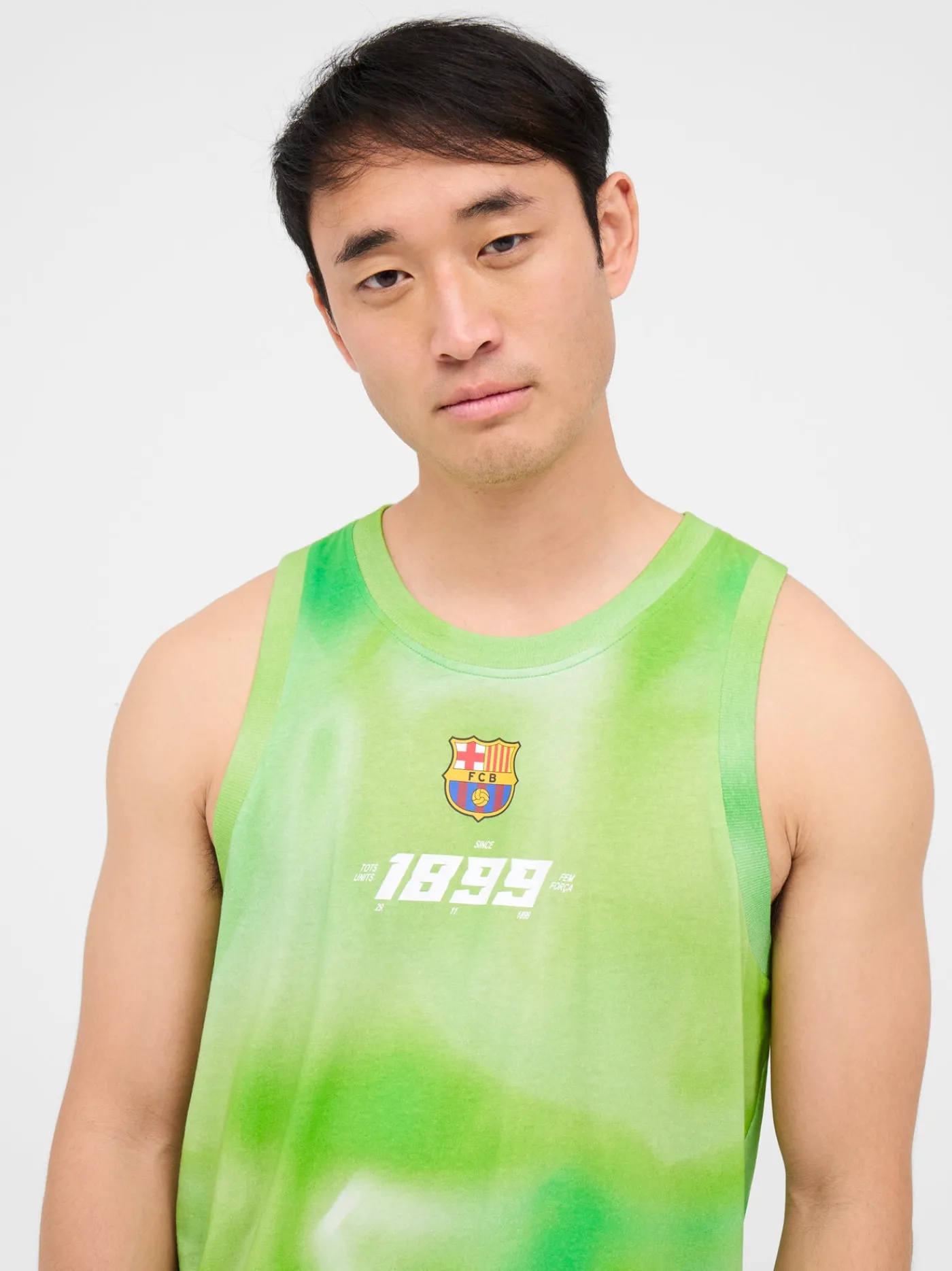 Cheap Camiseta de tirantes verde Barça Hombre Camisetas Y Polos | Camisetas Y Polos