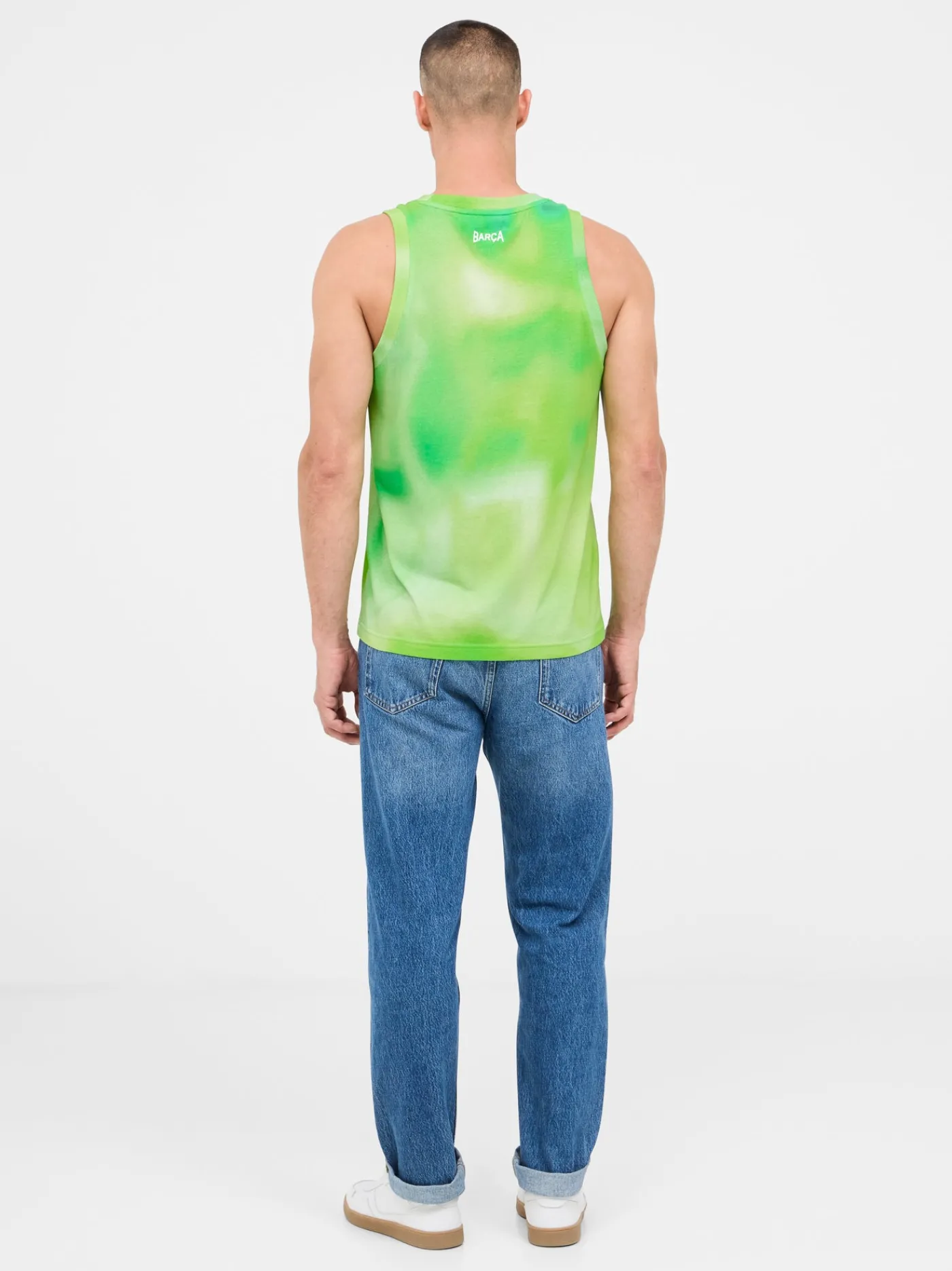 Cheap Camiseta de tirantes verde Barça Hombre Camisetas Y Polos | Camisetas Y Polos