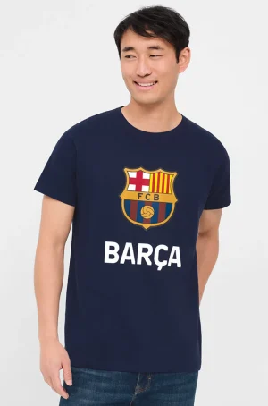 Best Sale Camiseta escudo - Marino Hombre Camisetas Y Polos