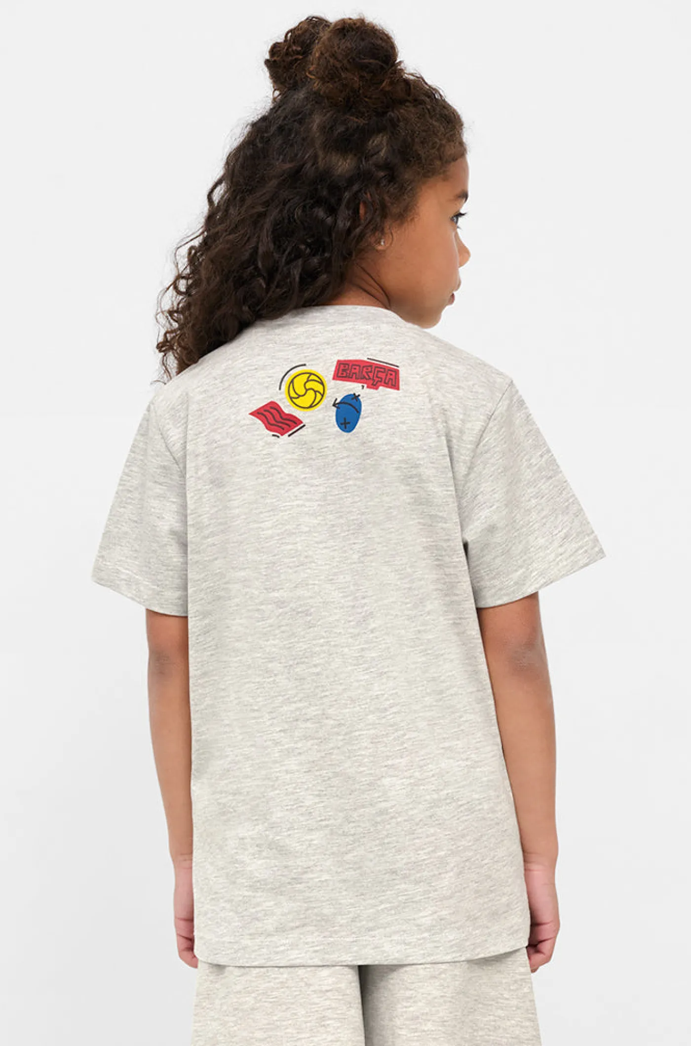 Hot Camiseta gris Barça - Junior Niños Camisetas Y Polos