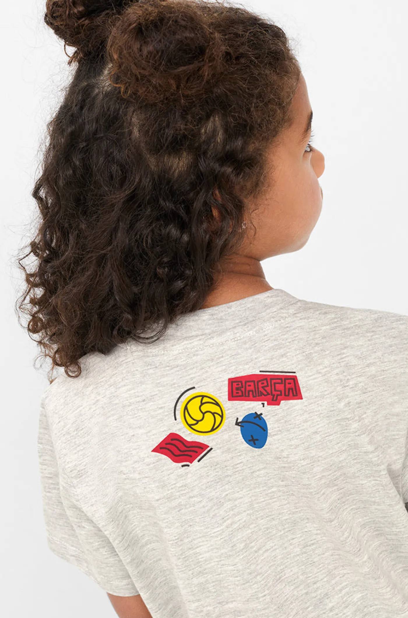 Hot Camiseta gris Barça - Junior Niños Camisetas Y Polos