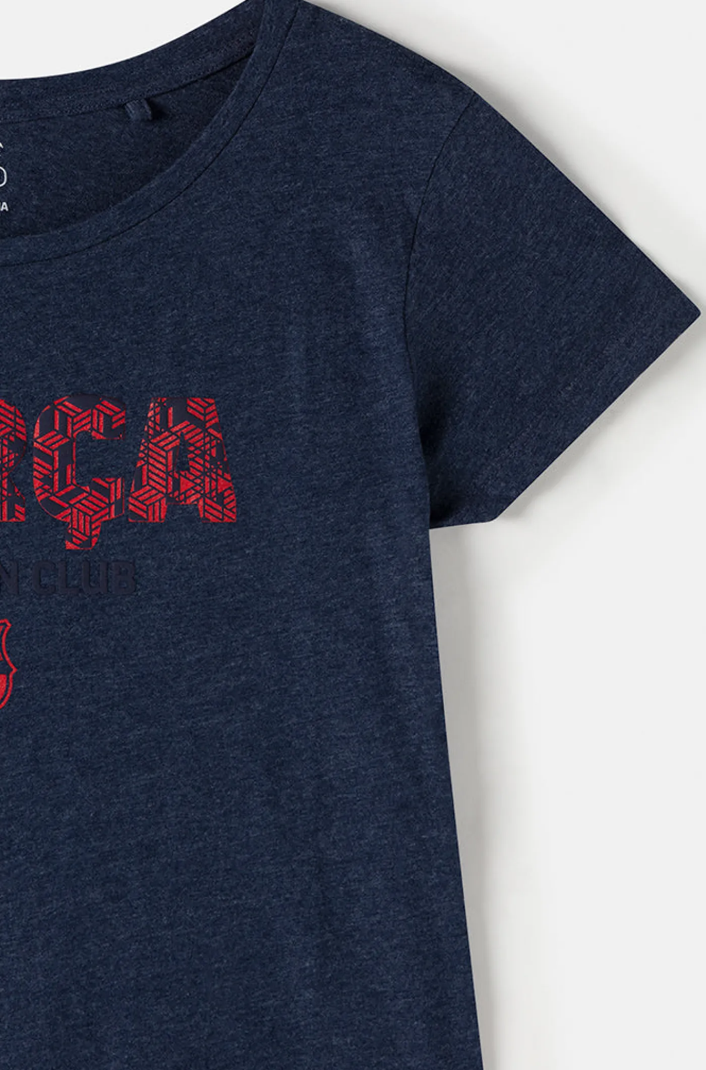 Cheap Camiseta "Més que un club" - Azul denim Mujer Camisetas Y Polos