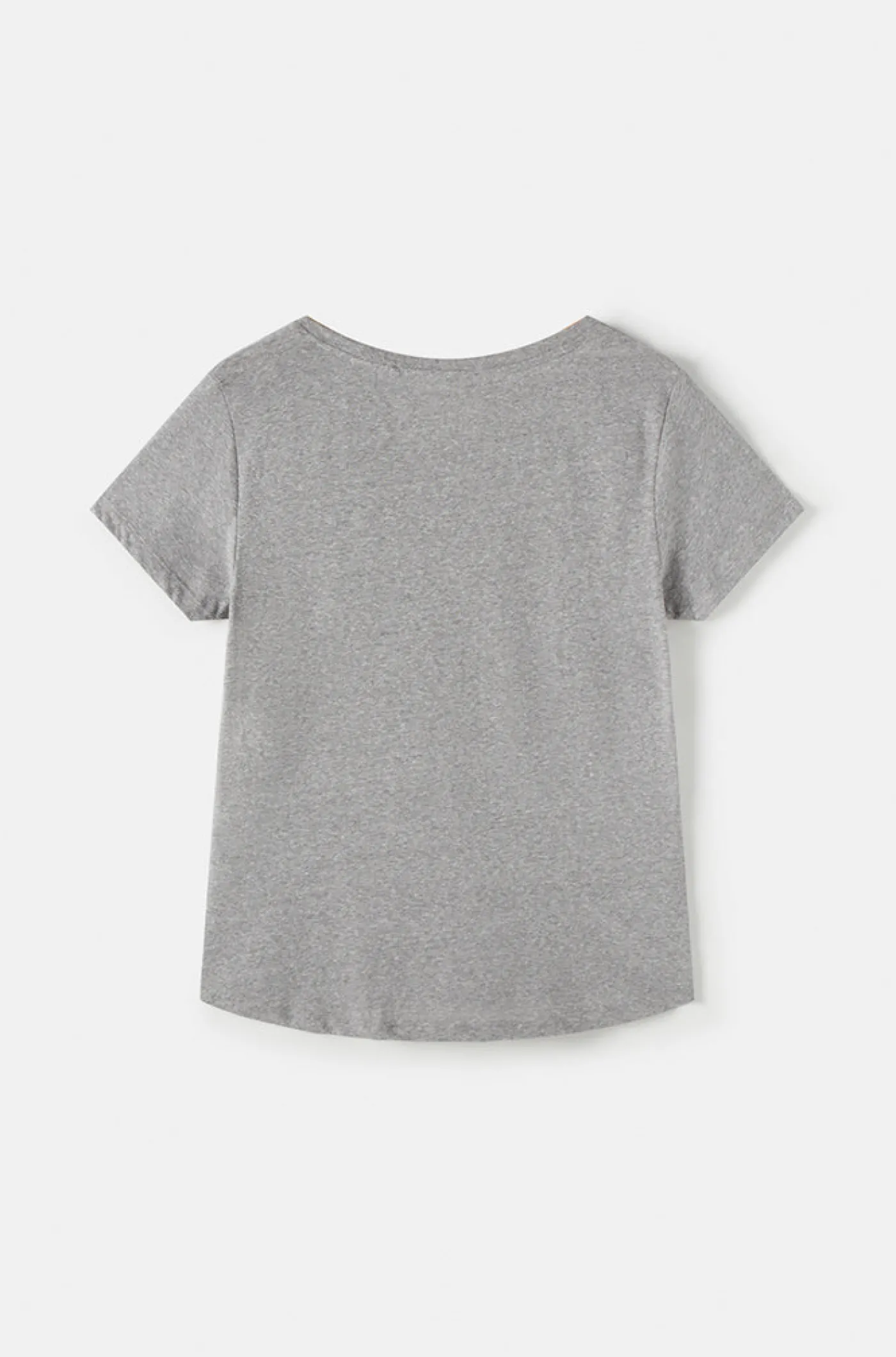 Fashion Camiseta "Més que un club" - Gris jaspeado Mujer Camisetas Y Polos