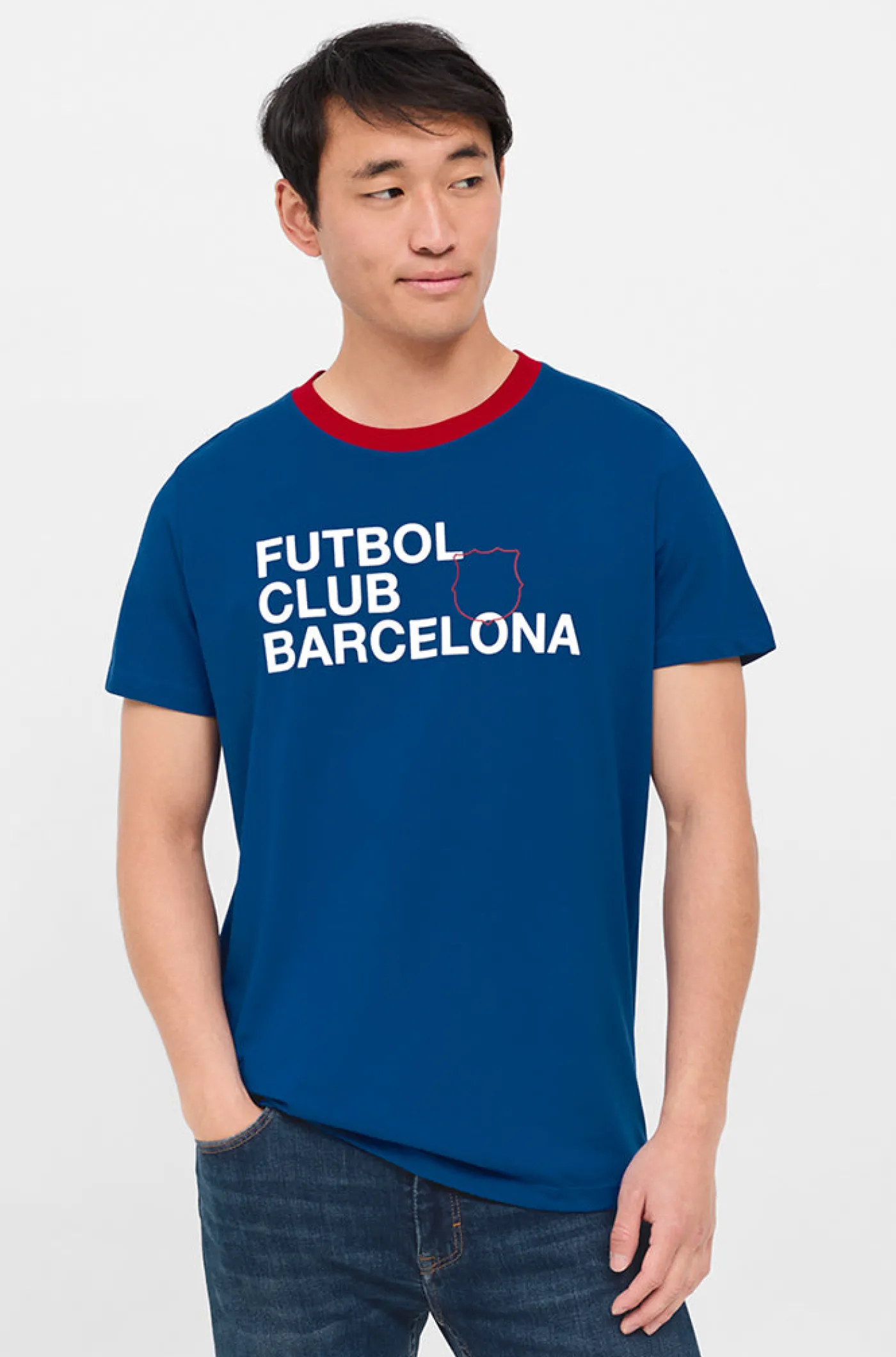 Clearance Camiseta Més que un Club Barça Hombre Camisetas Y Polos