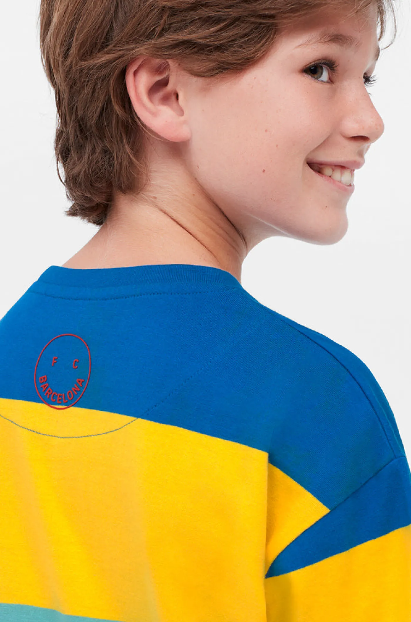 Sale Camiseta multicolor Barça - Júnior Niños Camisetas Y Polos