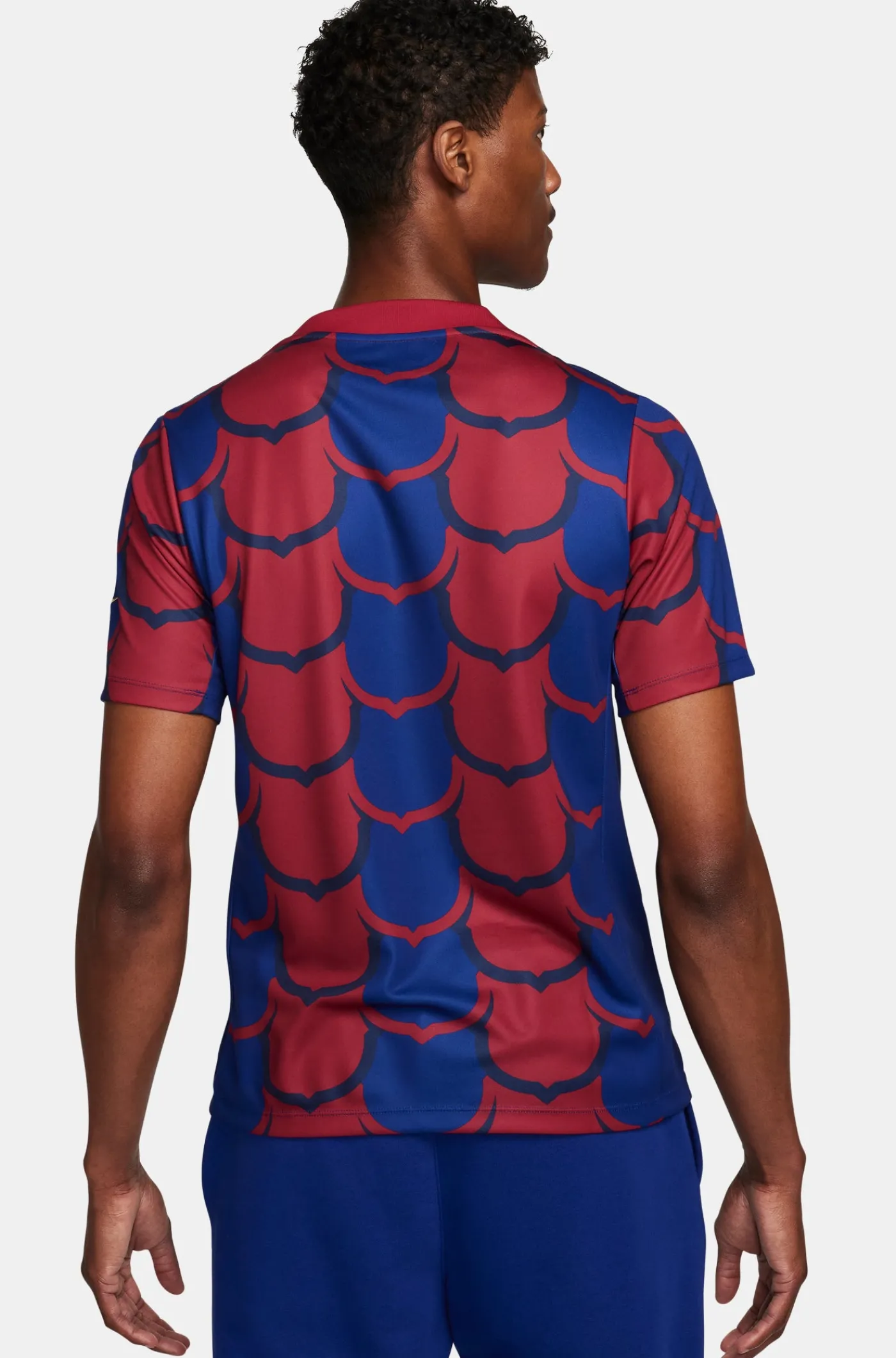 Shop Camiseta Pre-Partido azulgrana del Hombre Camisetas