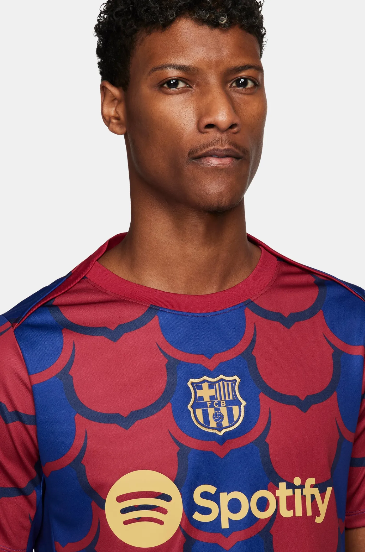 Shop Camiseta Pre-Partido azulgrana del Hombre Camisetas