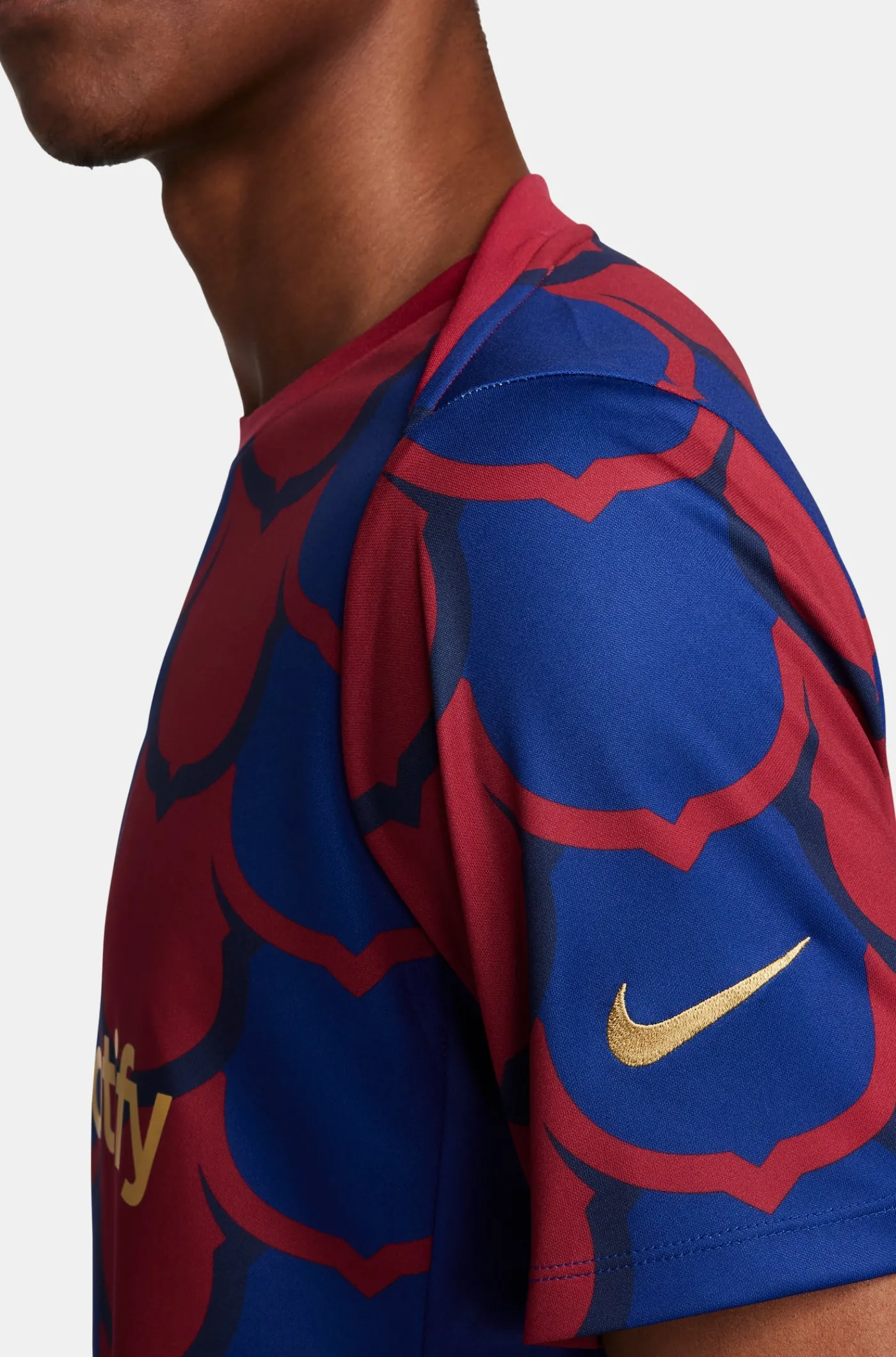 Shop Camiseta Pre-Partido azulgrana del Hombre Camisetas