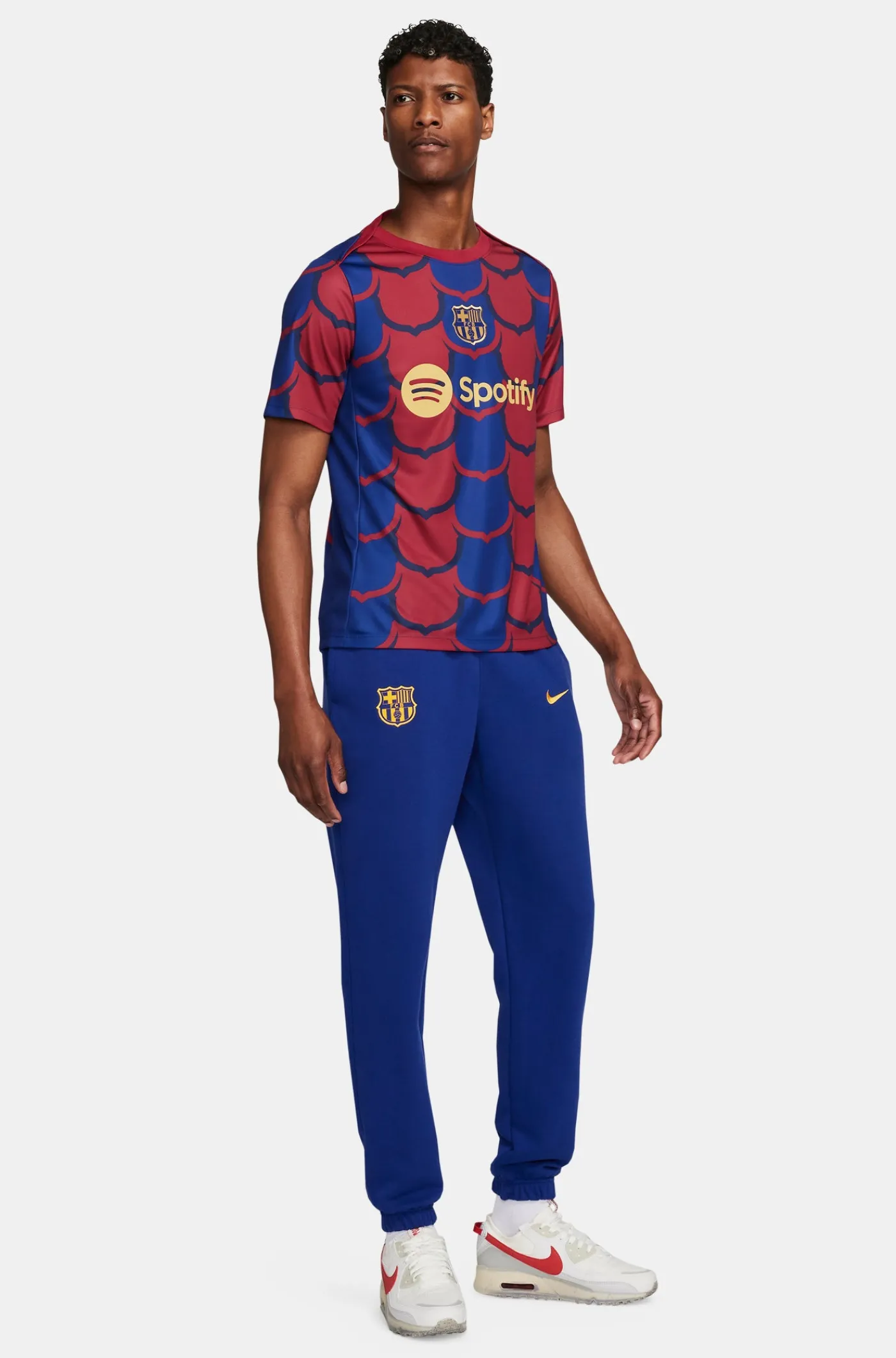 Shop Camiseta Pre-Partido azulgrana del Hombre Camisetas