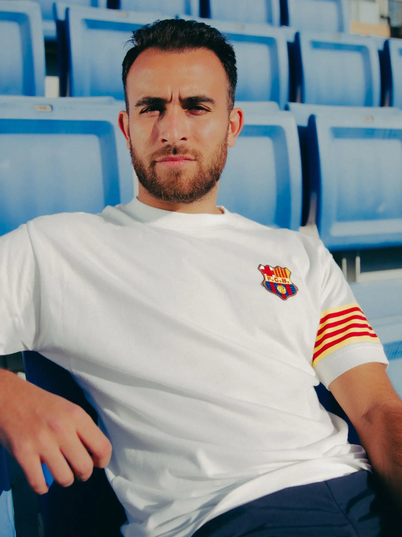 Fashion Camiseta Retro blanca 70's Johan Cruyff Hombre Camisetas Y Polos