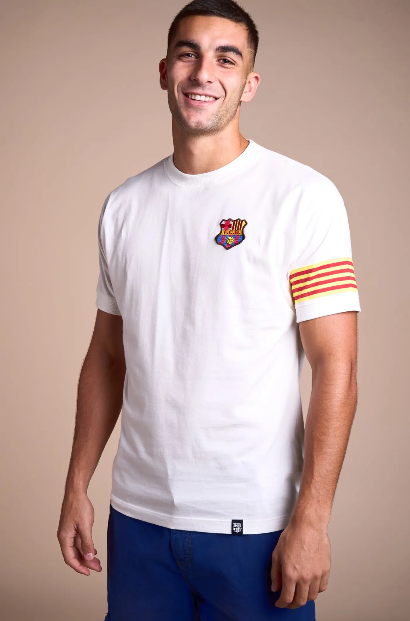 Fashion Camiseta Retro blanca 70's Johan Cruyff Hombre Camisetas Y Polos