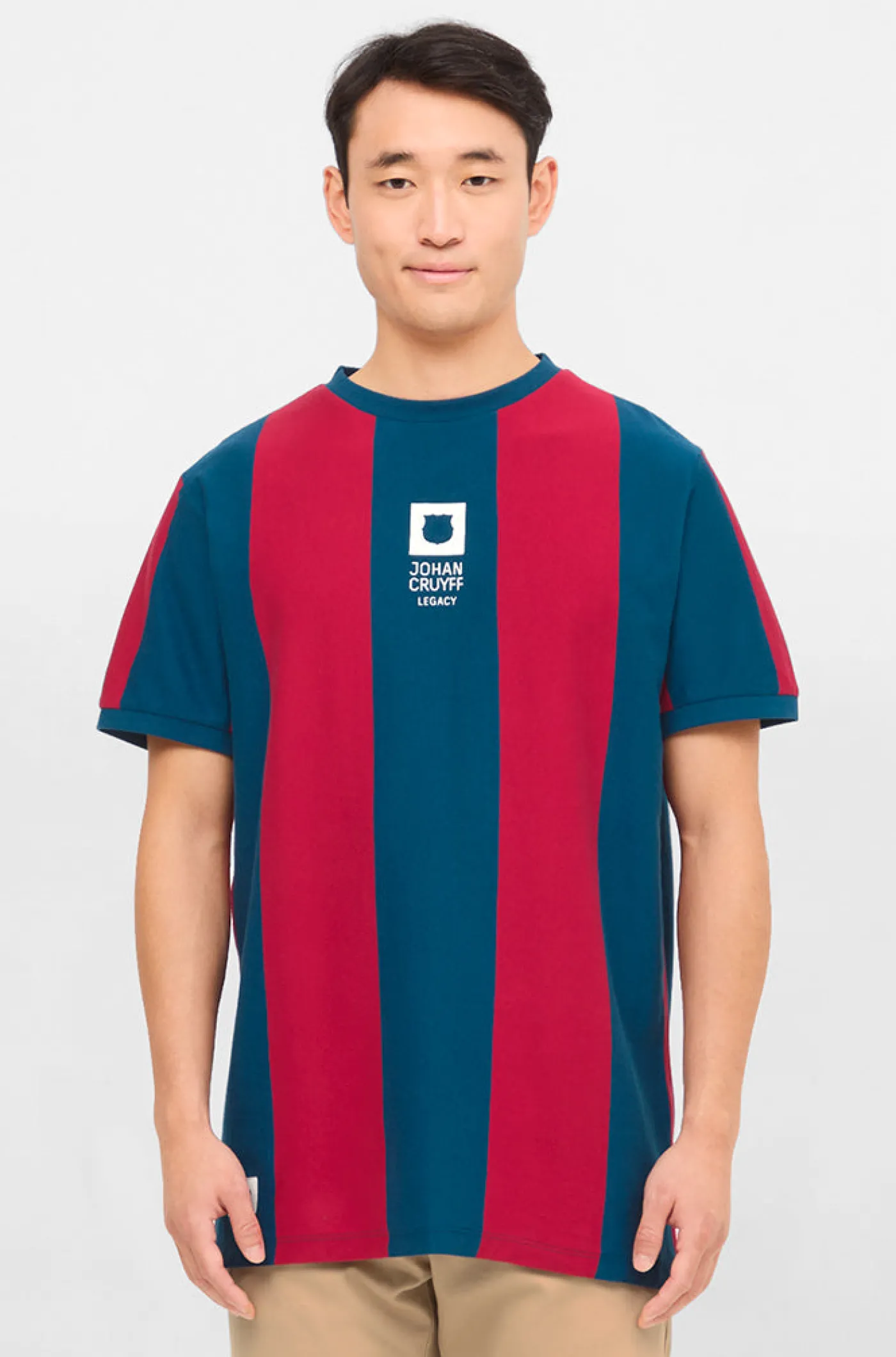 Outlet Camiseta retro blaugrana Barça Cruyff Hombre Camisetas Y Polos
