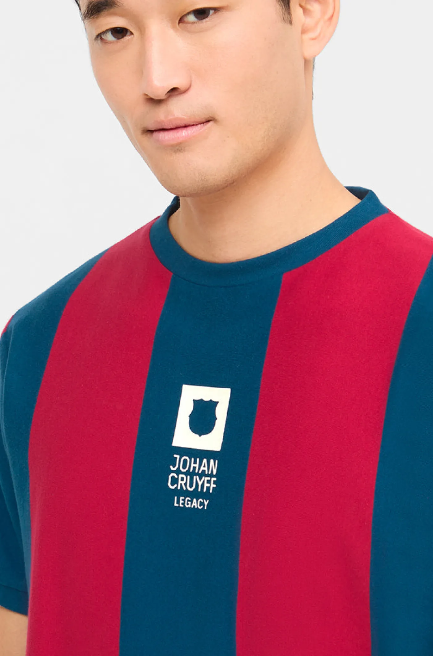 Outlet Camiseta retro blaugrana Barça Cruyff Hombre Camisetas Y Polos