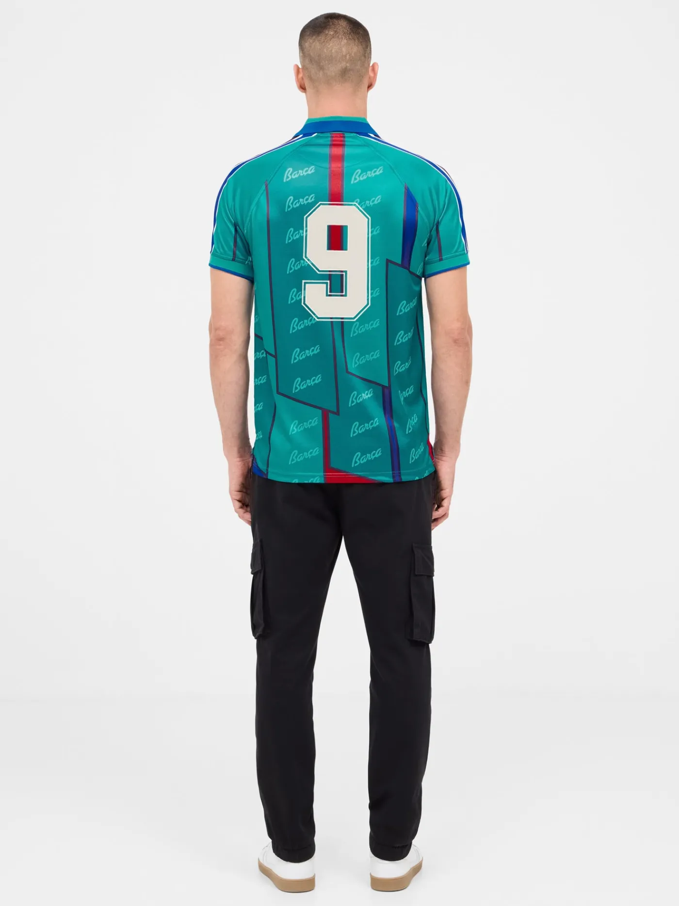 Best Camiseta temporada 1995-97 - con dorsal 9 Hombre Camisetas Y Polos