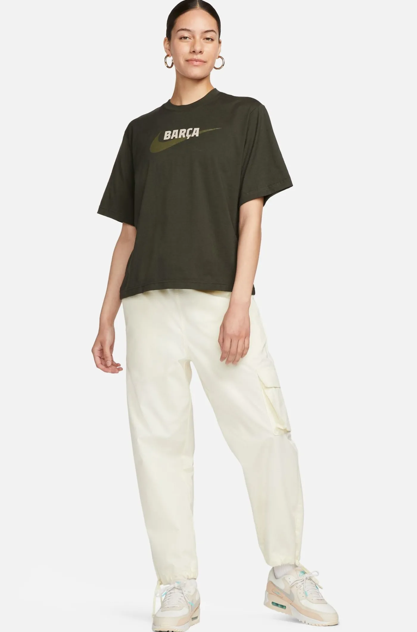 Cheap Camiseta verde Barça Nike - Mujer Mujer Camisetas Y Polos