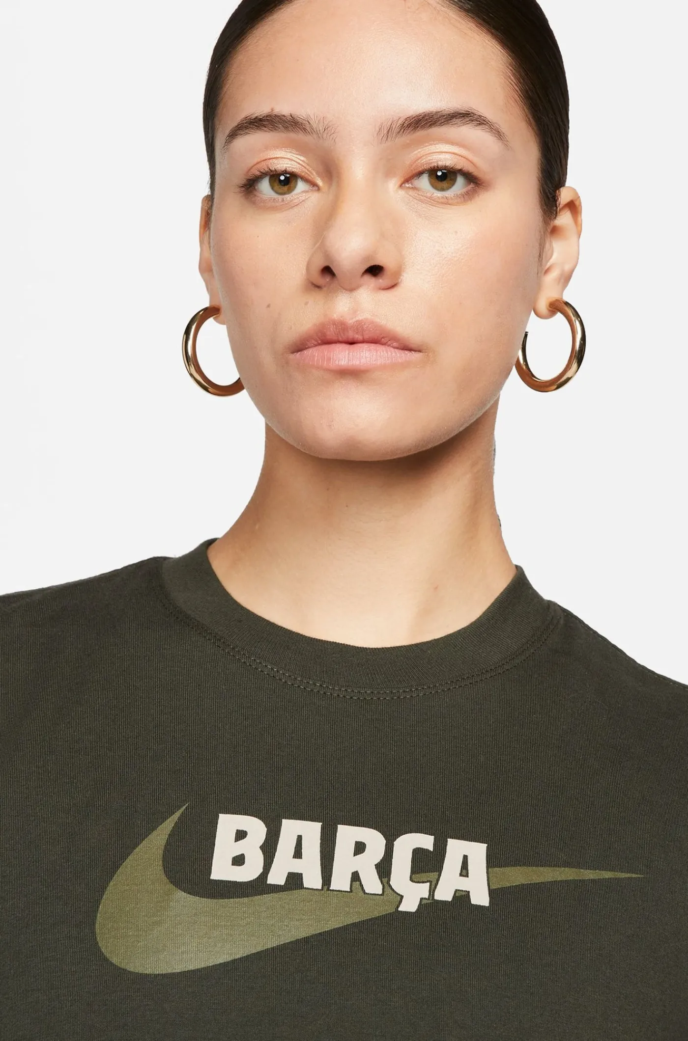 Cheap Camiseta verde Barça Nike - Mujer Mujer Camisetas Y Polos