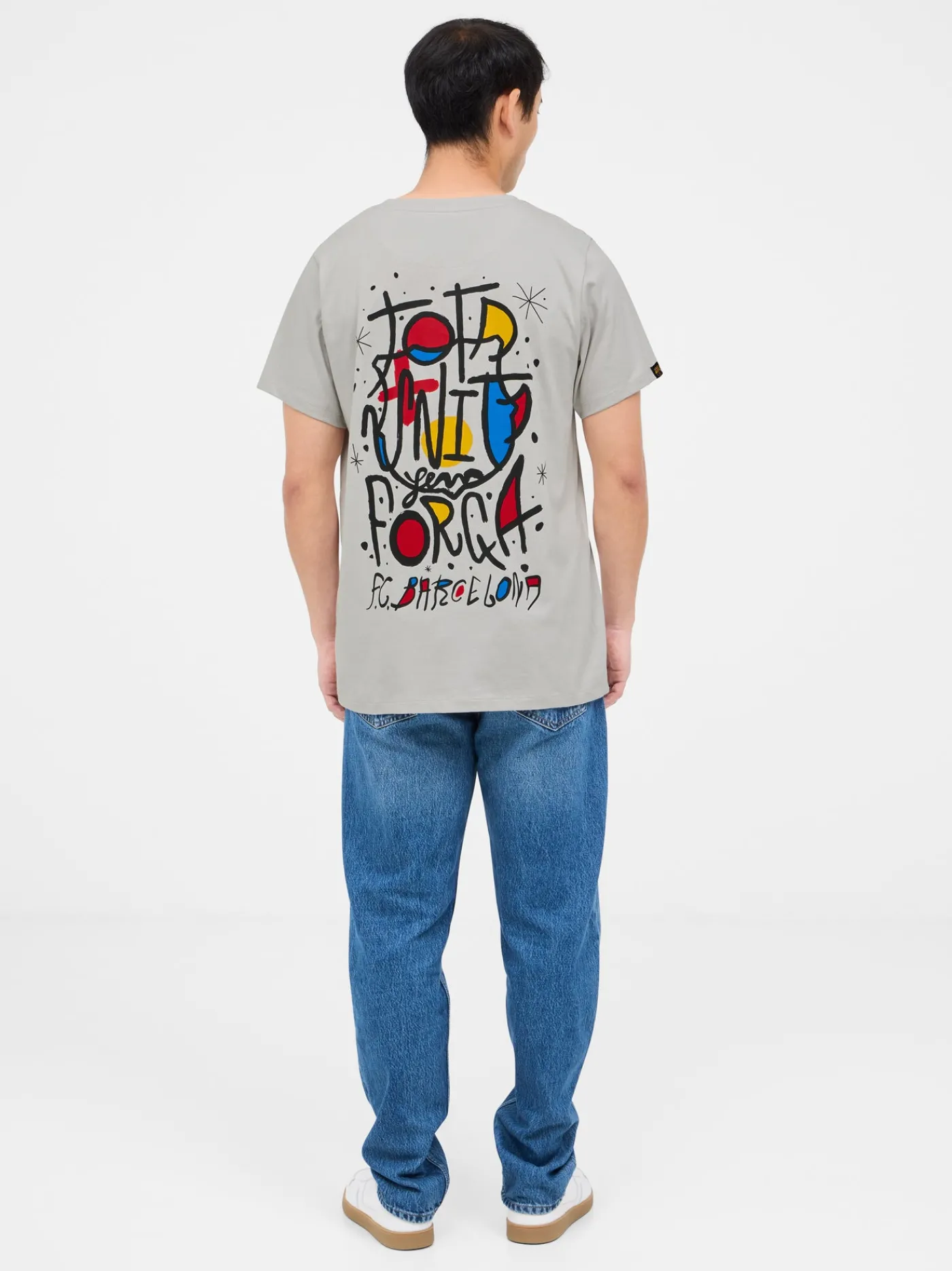 Hot Camsieta gris Barça Hombre Camisetas Y Polos