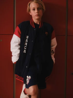 Shop Cazadora bomber Barça 1899 - Junior Niños Abrigos Y Chaquetas | Chándals