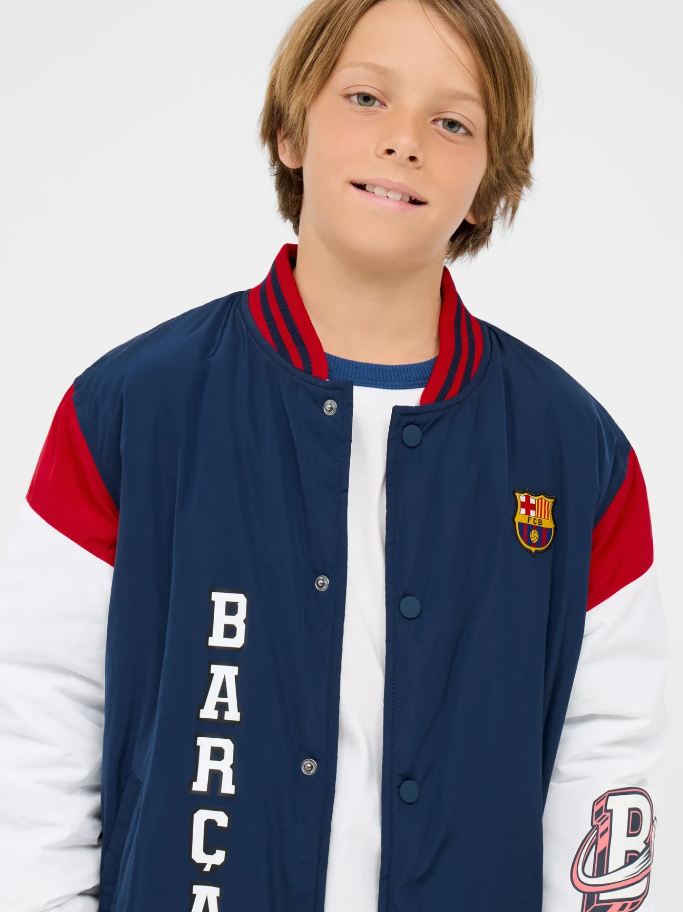 Shop Cazadora bomber Barça 1899 - Junior Niños Abrigos Y Chaquetas | Chándals