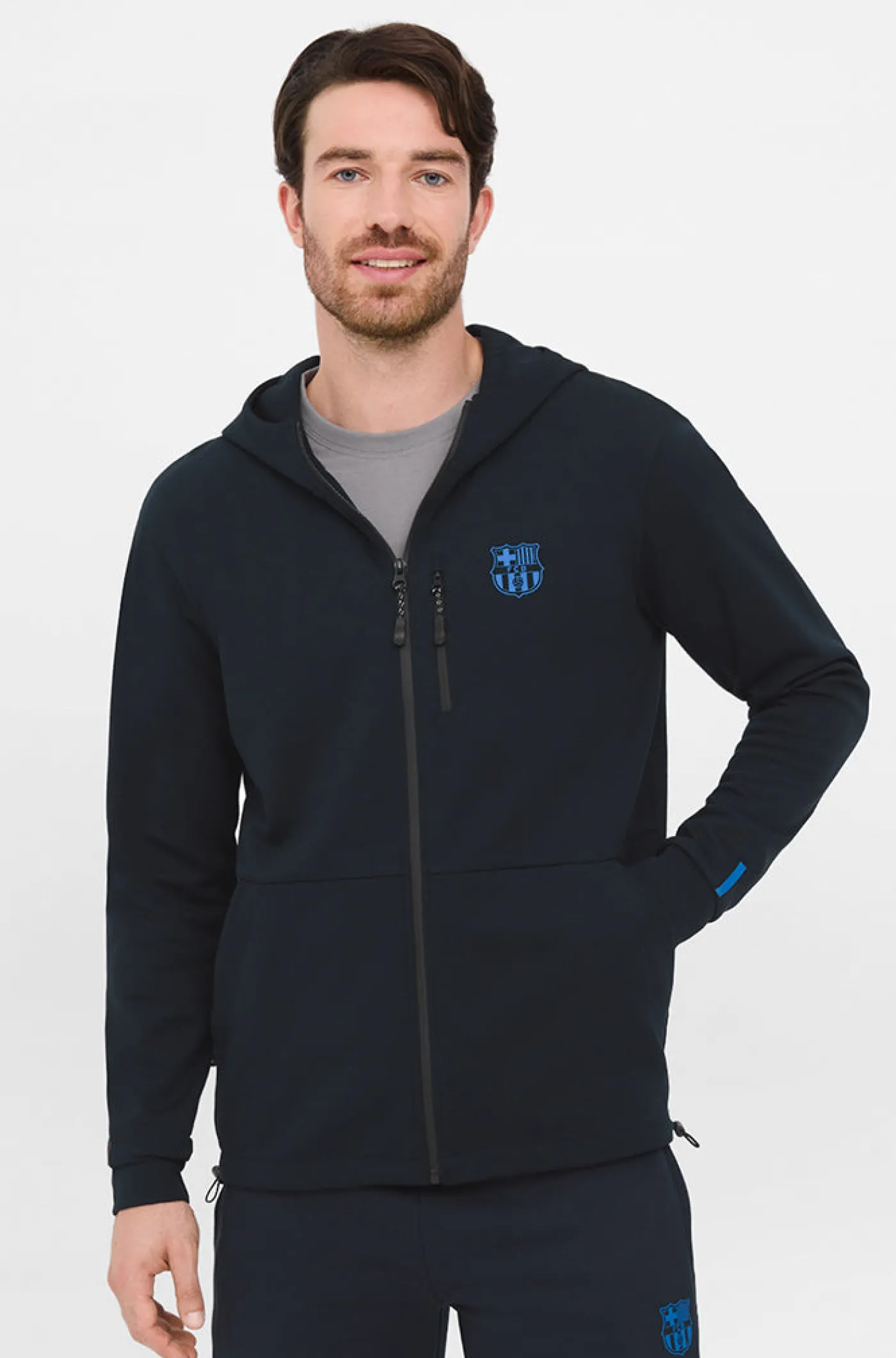 Best Chaqueta capucha Barça Hombre Sudaderas