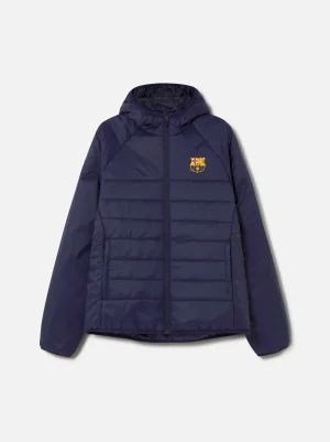 Flash Sale Chaqueta con capucha azul Barça - Mujer Mujer Sudaderas Y Jerséis