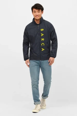 Online Chaqueta cortavientos Barça Hombre Abrigos Y Chaquetas