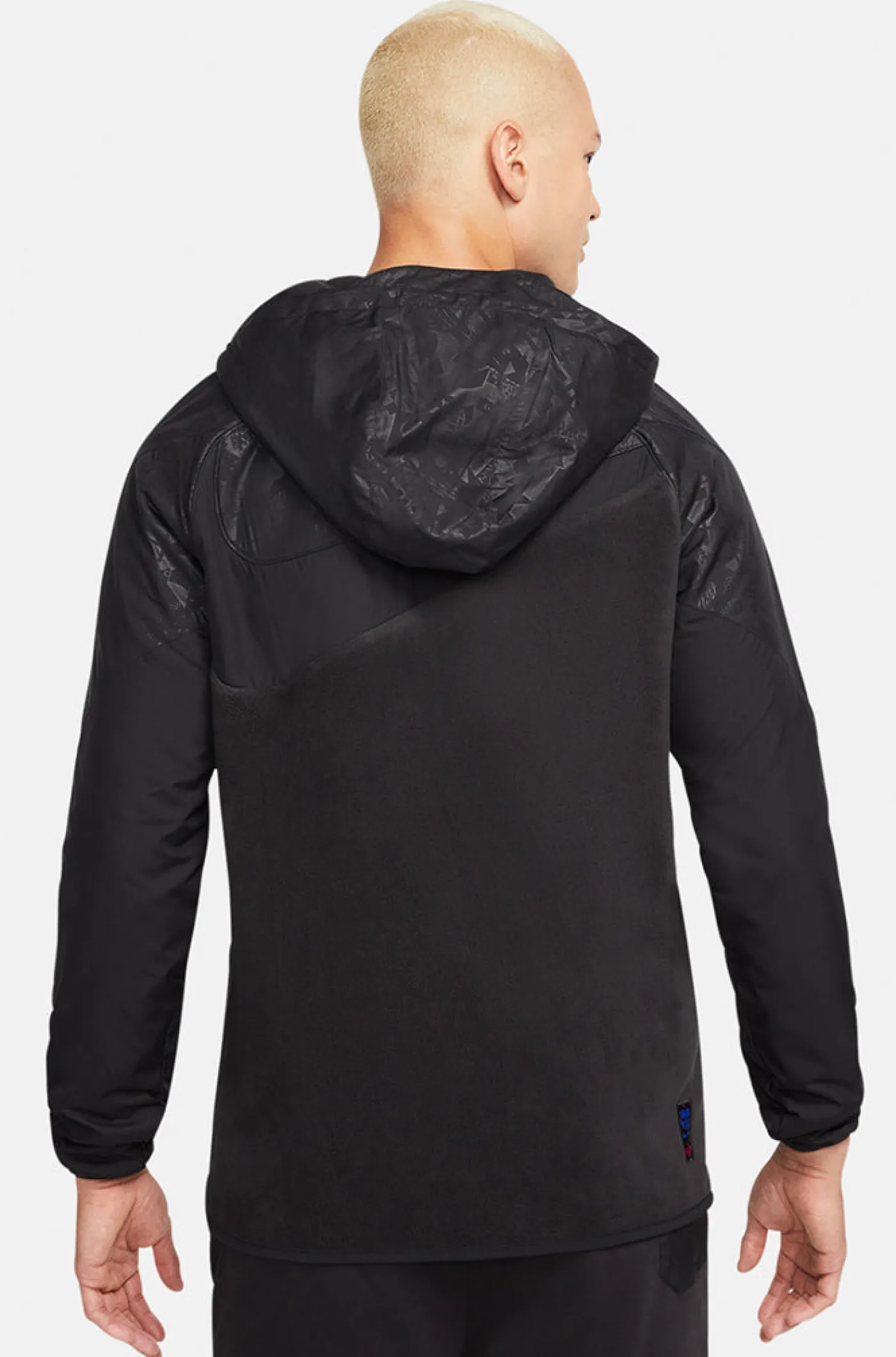 Hot Chaqueta cortavientos Barça Nike Hombre Abrigos Y Chaquetas