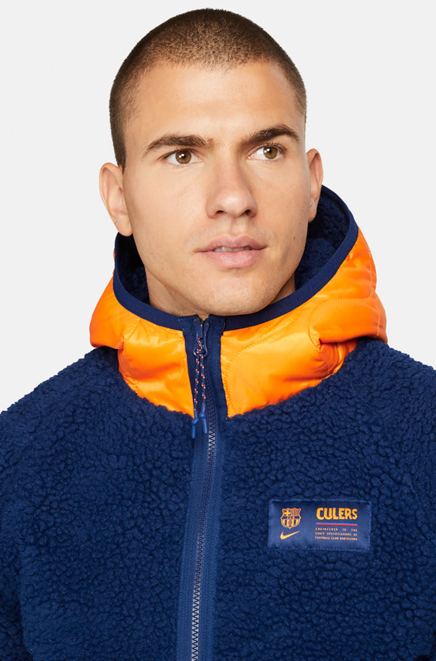 Clearance Chaqueta Culers Barça Nike Hombre Abrigos Y Chaquetas