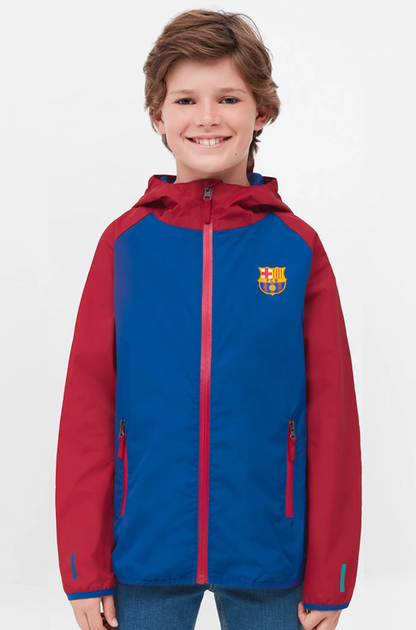 Outlet Chaqueta impermeable Barça - Junior Niños Abrigos Y Chaquetas