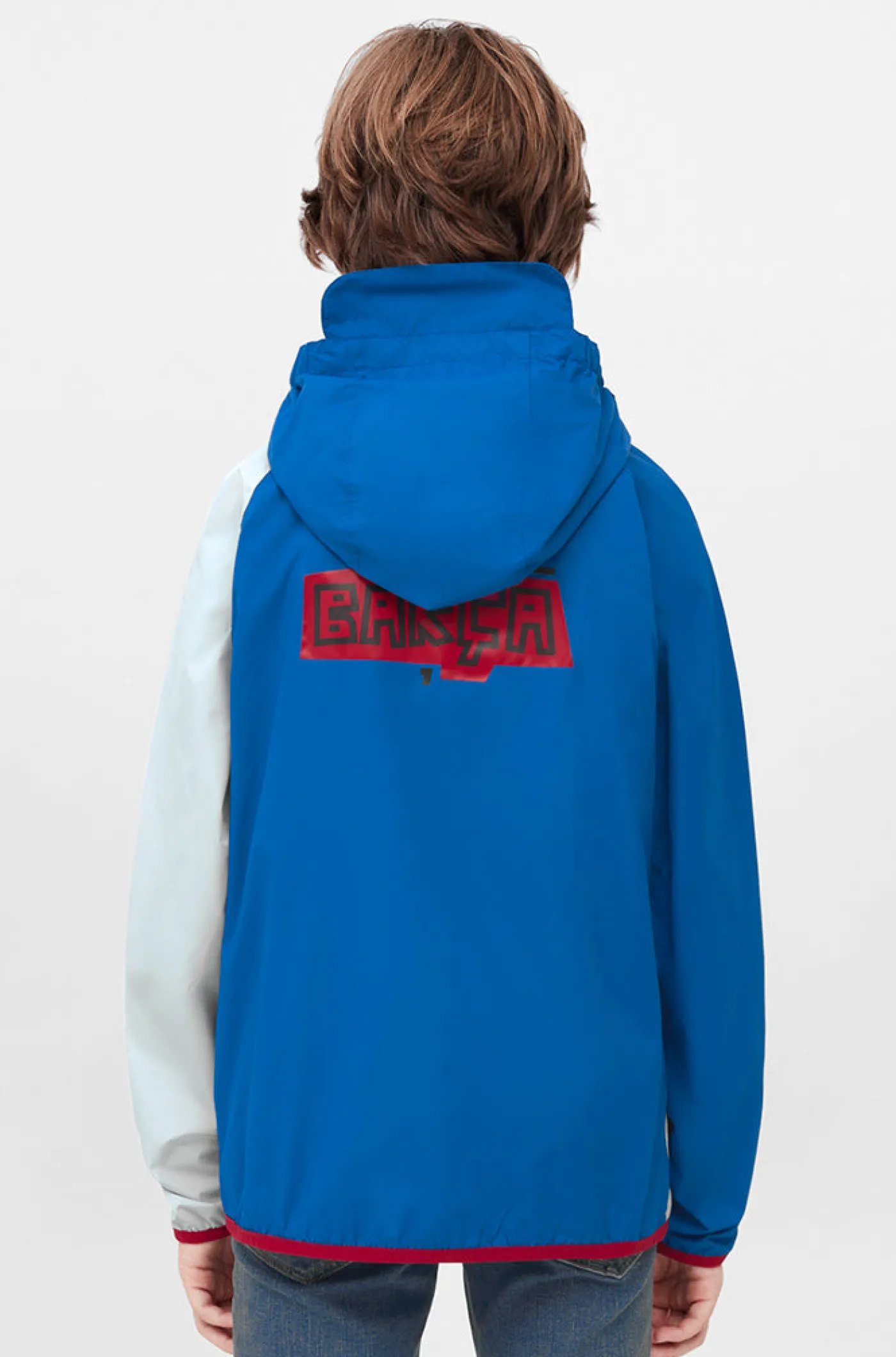 New Chaqueta impermeable Barça - Junior Niños Abrigos Y Chaquetas