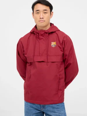 Clearance Chaqueta impermeable grana Barça Hombre Abrigos Y Chaquetas | Abrigos Y Chaquetas